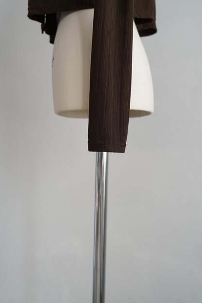 Middle Cardigan / BROWN -9月25日発送-