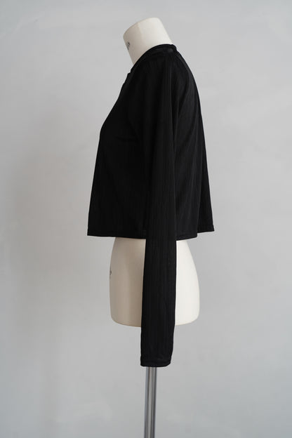 Middle Cardigan / BLACK -9月25日発送-