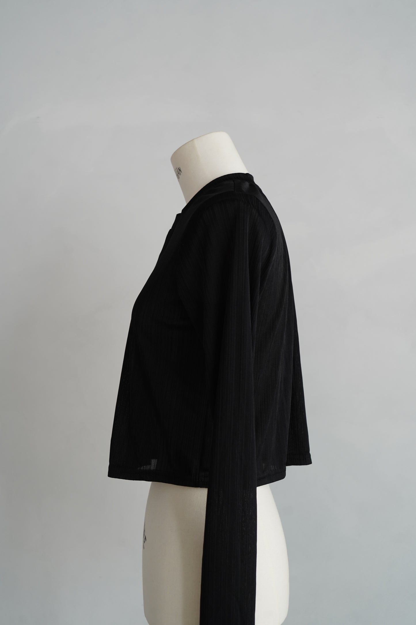 Middle Cardigan / BLACK -9月25日発送-