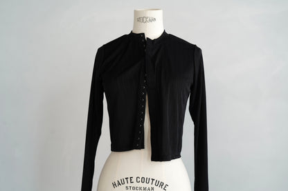 Middle Cardigan / BLACK -9月25日発送-