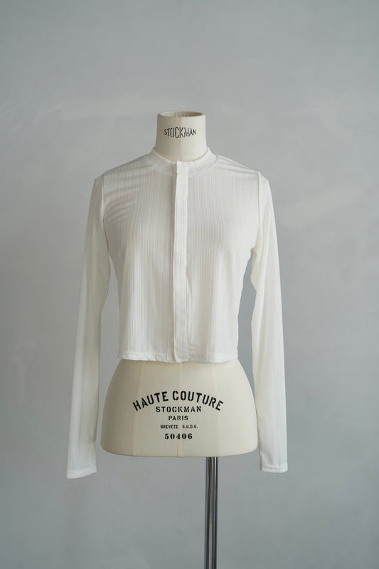 Middle Cardigan / WHITE -9月25日発送-