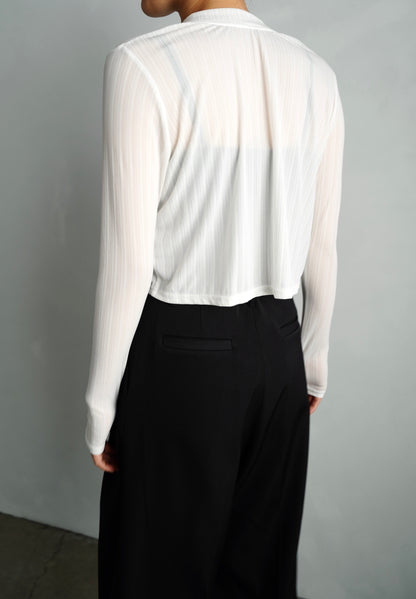 Middle Cardigan / WHITE -9月25日発送-