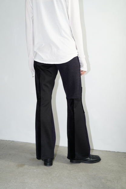 Patchwork Leggings / BLACK -1月30日発送-