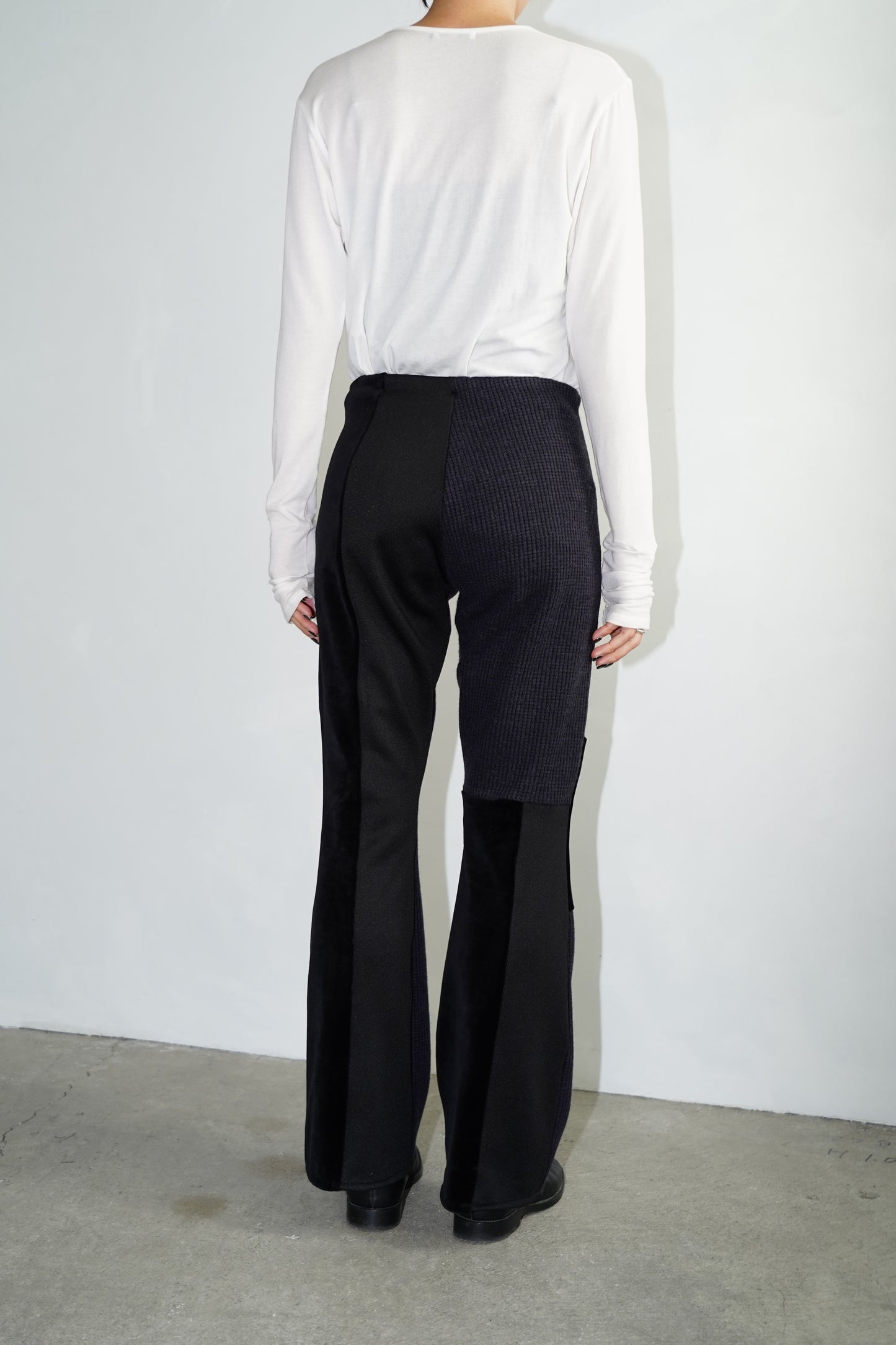 Patchwork Leggings / BLACK -1月30日発送-