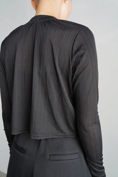 Middle Cardigan / BLACK -9月25日発送-