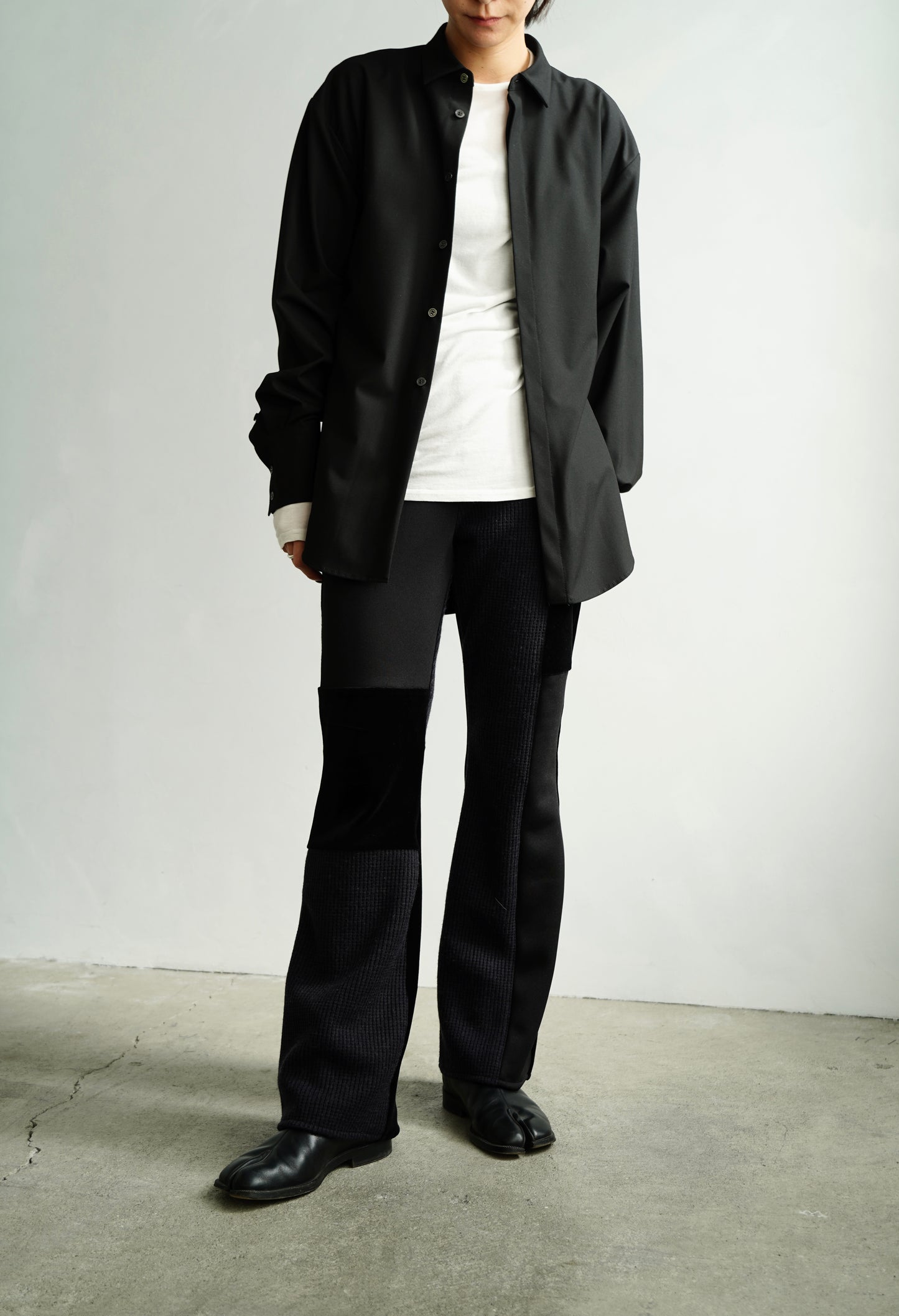 Patchwork Leggings / BLACK -1月30日発送-