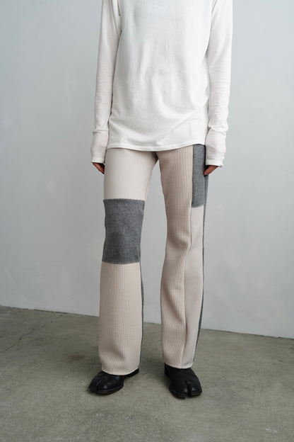 Patchwork Leggings / ECRU -1月30日発送-