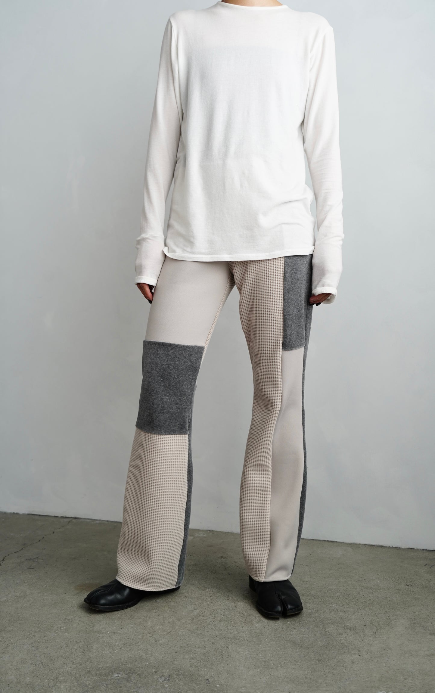 Patchwork Leggings / ECRU -1月30日発送-