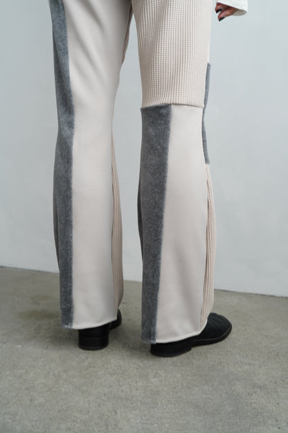 Patchwork Leggings / ECRU -1月30日発送-