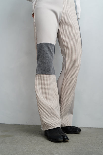 Patchwork Leggings / ECRU -1月30日発送-