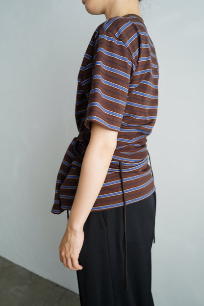 Twin Layer Border / BROWN -9月10日発送-