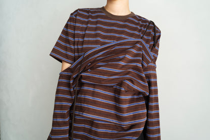 Twin Layer Border / BROWN -9月10日発送-