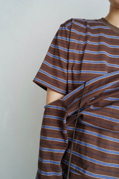 Twin Layer Border / BROWN -9月10日発送-