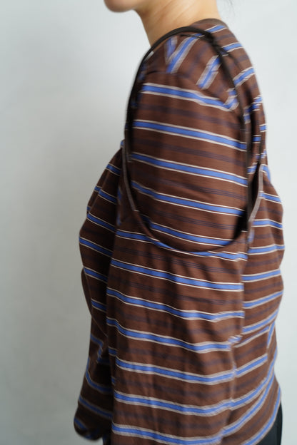 Twin Layer Border / BROWN -9月10日発送-