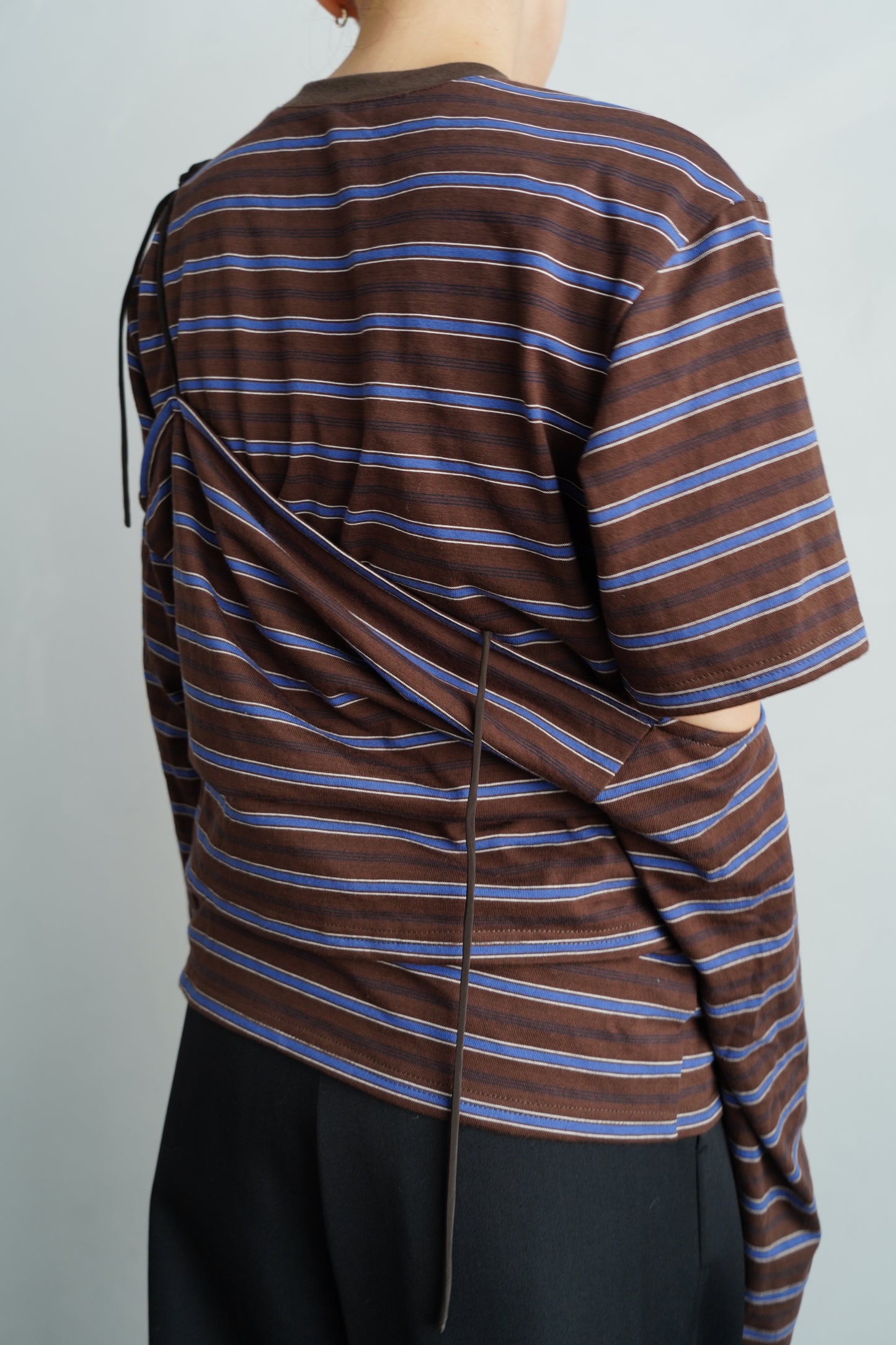 Twin Layer Border / BROWN -9月10日発送-