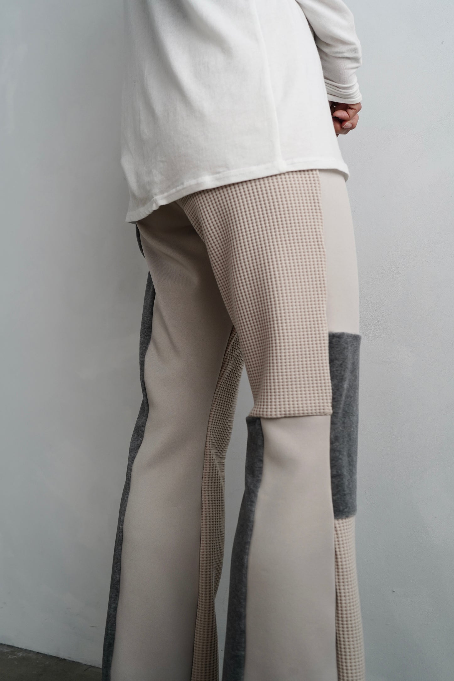 Patchwork Leggings / ECRU -1月30日発送-