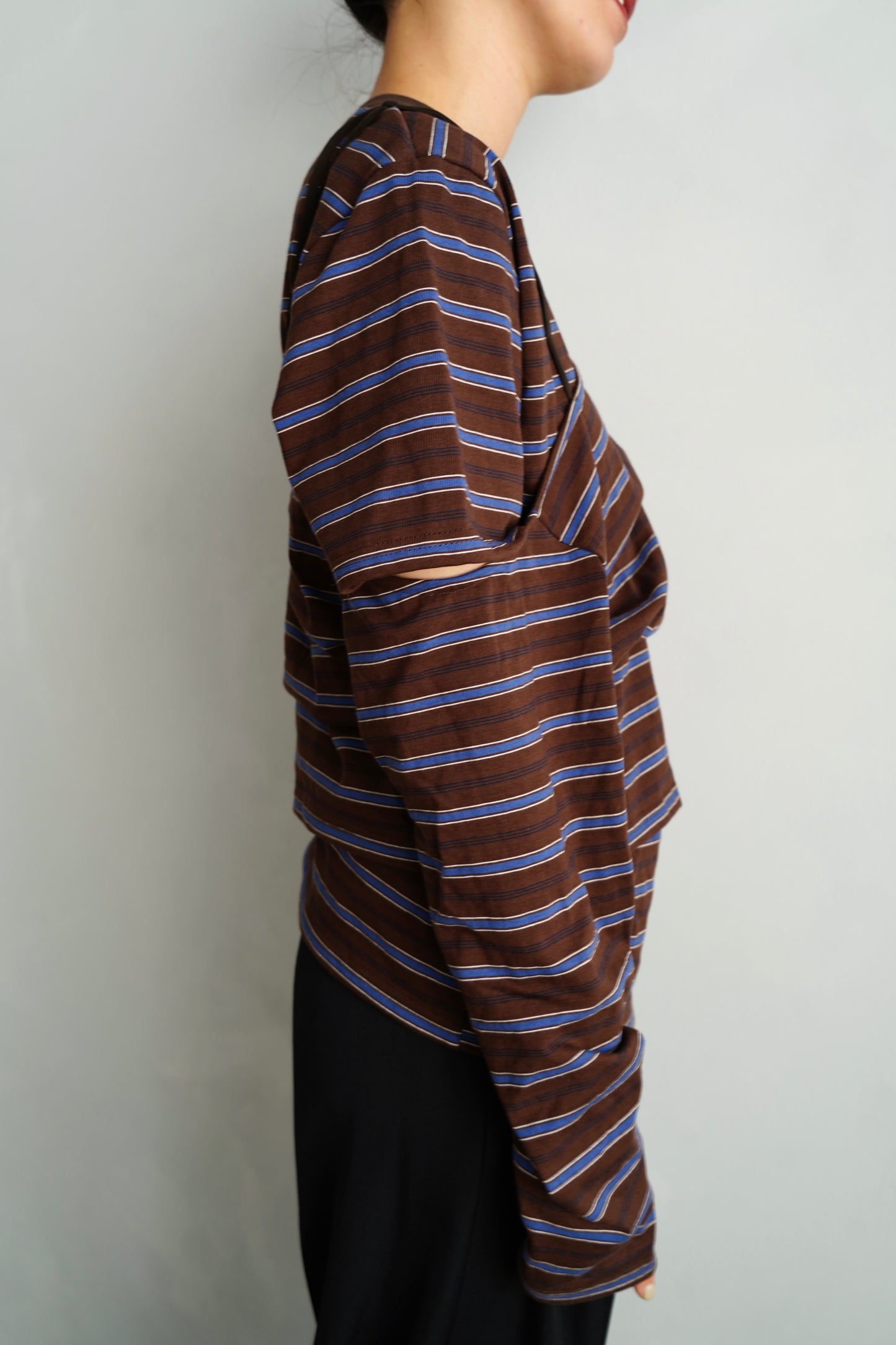 Twin Layer Border / BROWN -9月10日発送-