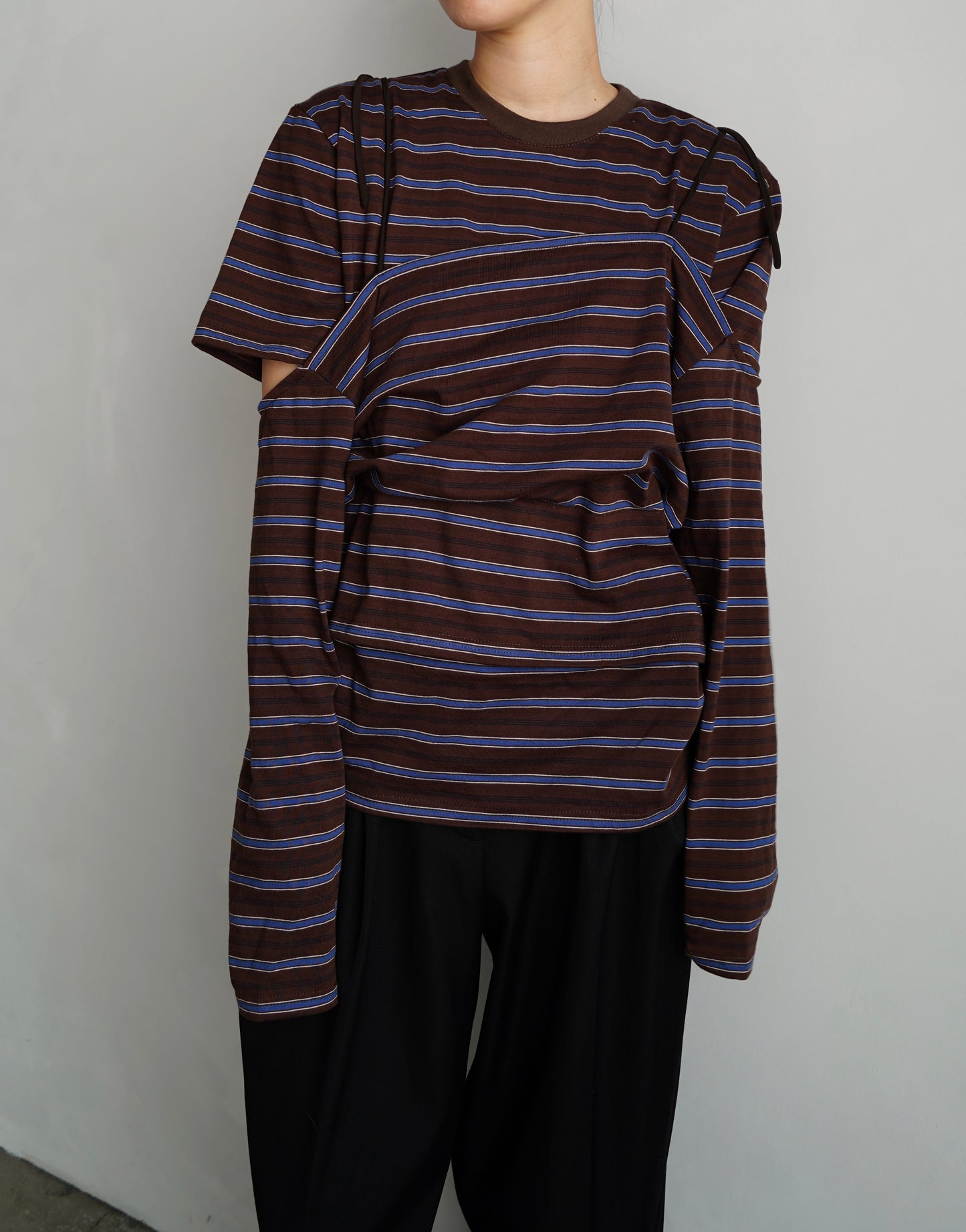 Twin Layer Border / BROWN -9月10日発送-