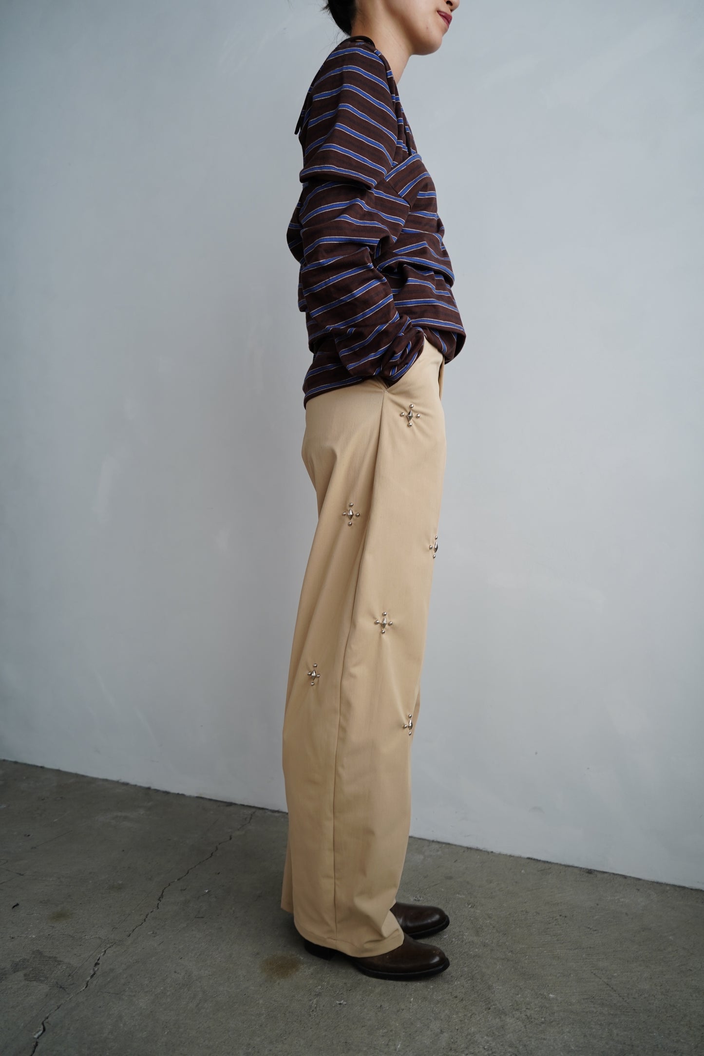 Twin Layer Border / BROWN -9月10日発送-