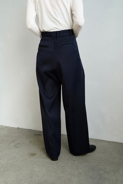 Wool Tack Pants / NAVY