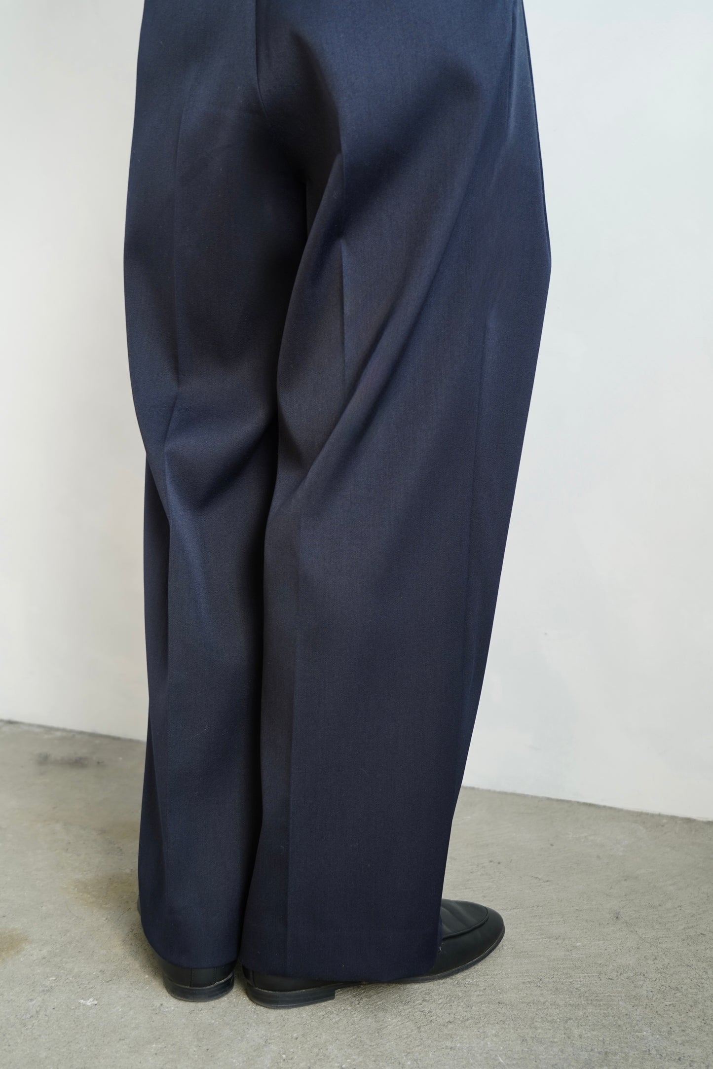 Wool Tack Pants / NAVY