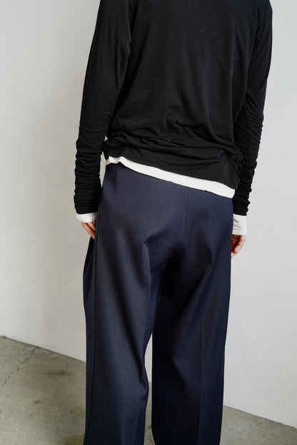 Wool Tack Pants / NAVY