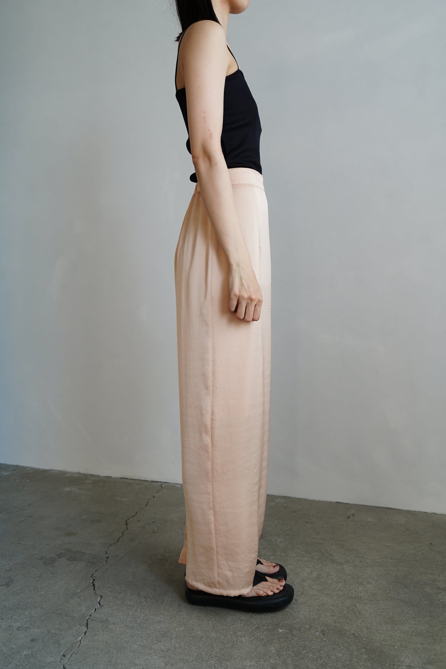 Satin Tight Skirts / SALMON -5月23-28日発送-