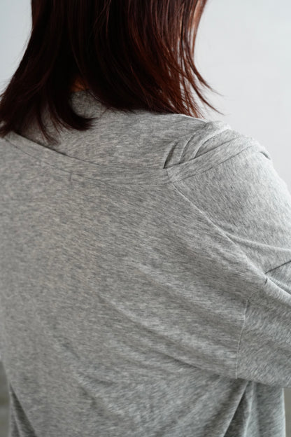 Powdery Cardigan / LIGHTGRAY-4月15日発送-