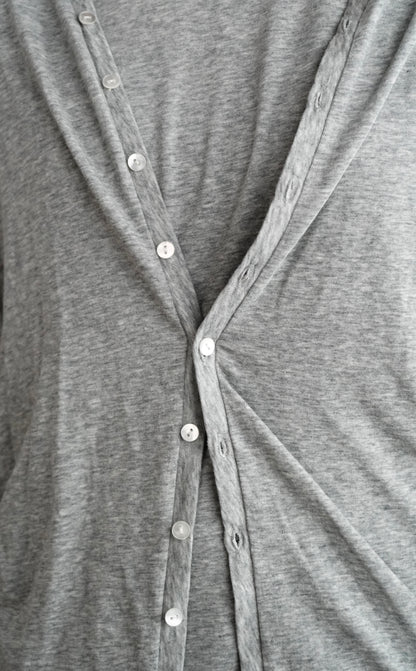 Powdery Cardigan / LIGHTGRAY-4月15日発送-