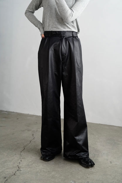 Arti Leather Pants / BLACK -1月25日発送-