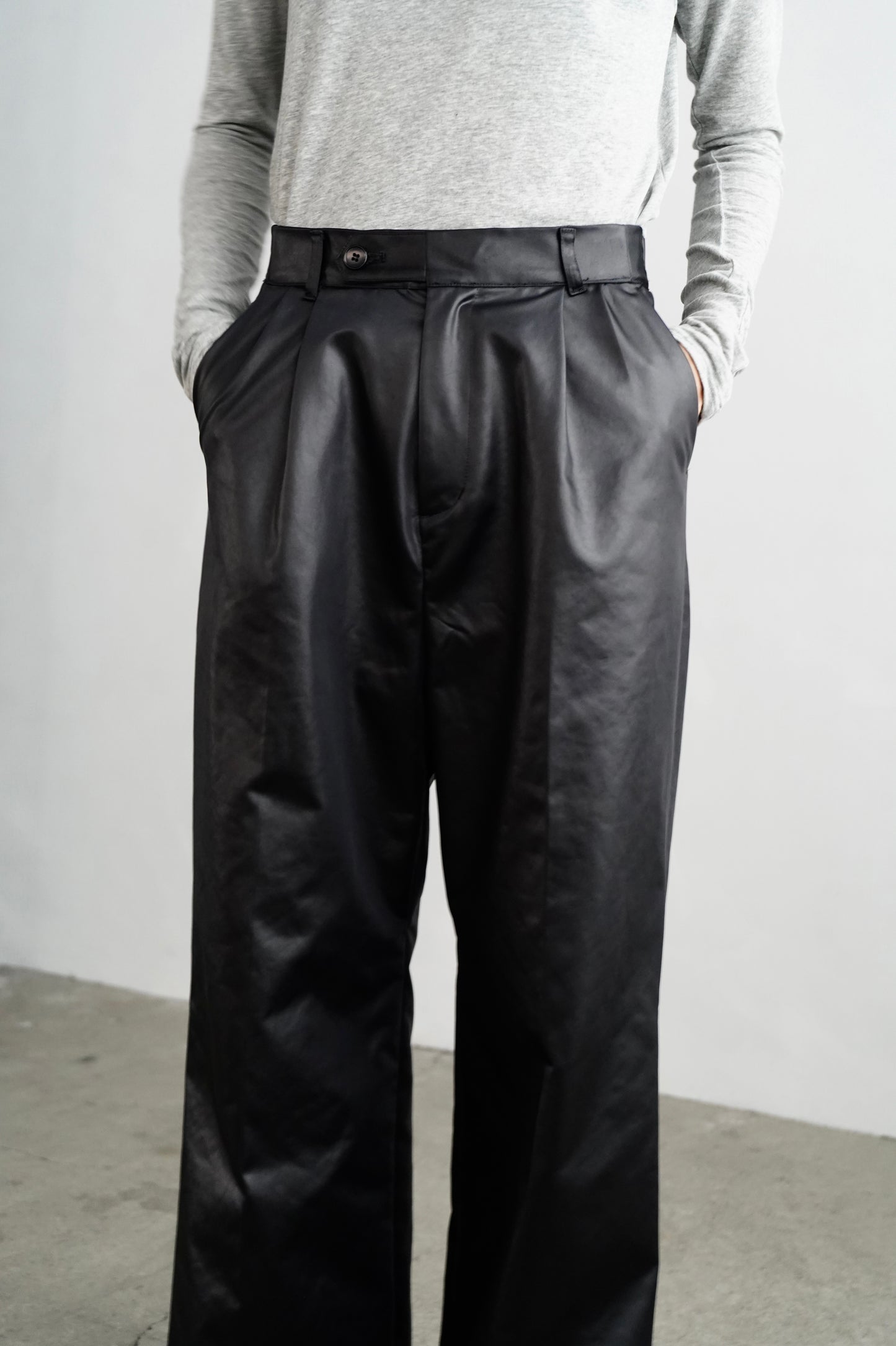 Arti Leather Pants / BLACK -1月25日発送-