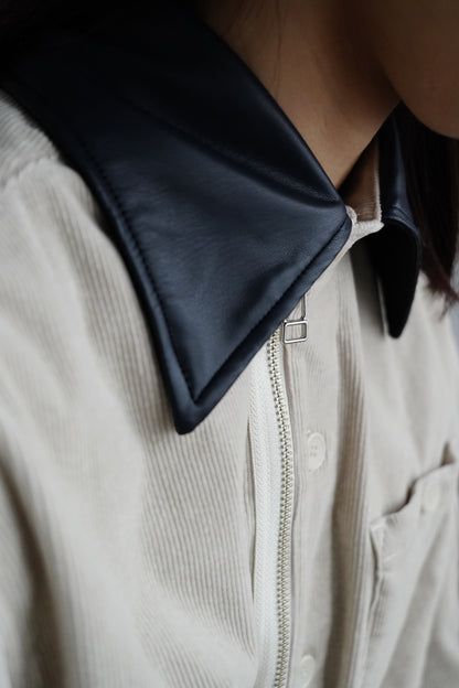 Corduroy Shirt Jacket / OFFWHITE