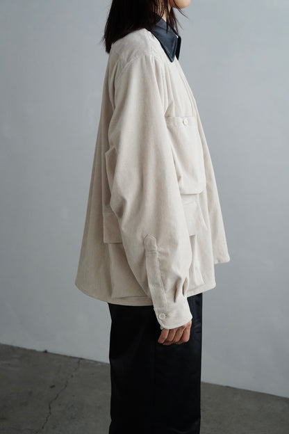 Corduroy Shirt Jacket / OFFWHITE