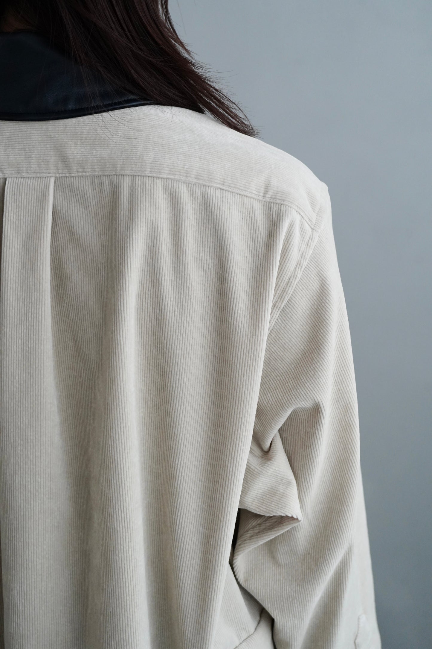 Corduroy Shirt Jacket / OFFWHITE
