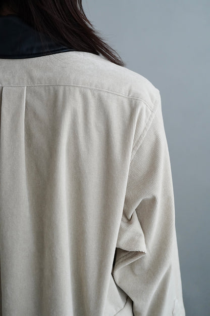 Corduroy Shirt Jacket / OFFWHITE