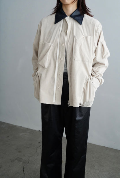 Corduroy Shirt Jacket / OFFWHITE