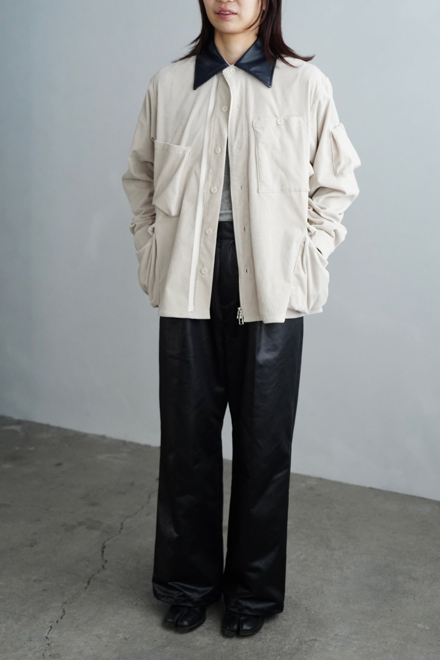 Corduroy Shirt Jacket / OFFWHITE
