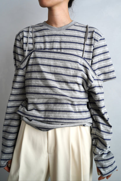 Twin Layer Border / GRAY -9月10日発送-