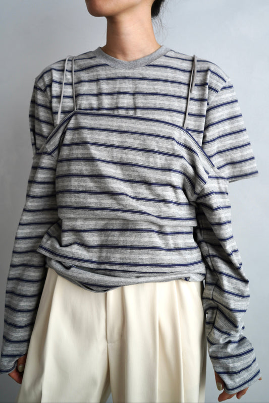 Twin Layer Border / GRAY -9月10日発送-