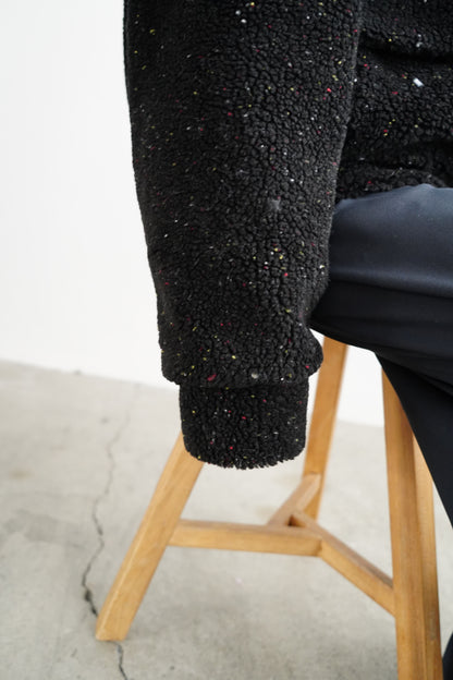 Mix Boa Blouson / BLACK-1月26-30日発送-