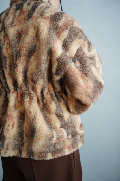 Brush Boa Jacket / BEIGE -11月上旬発送-
