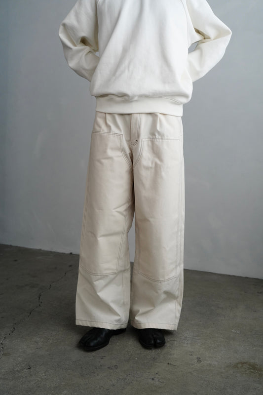 【SAMPLE SALE】Work Pants/OFFWHITE(162㎝丈)