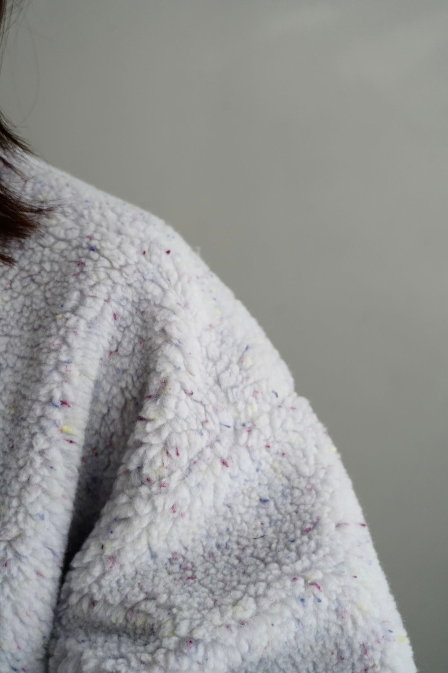 Mix Boa Blouson / LIGHTGRAY-1月26-30日発送-