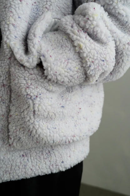 Mix Boa Blouson / LIGHTGRAY-1月26-30日発送-