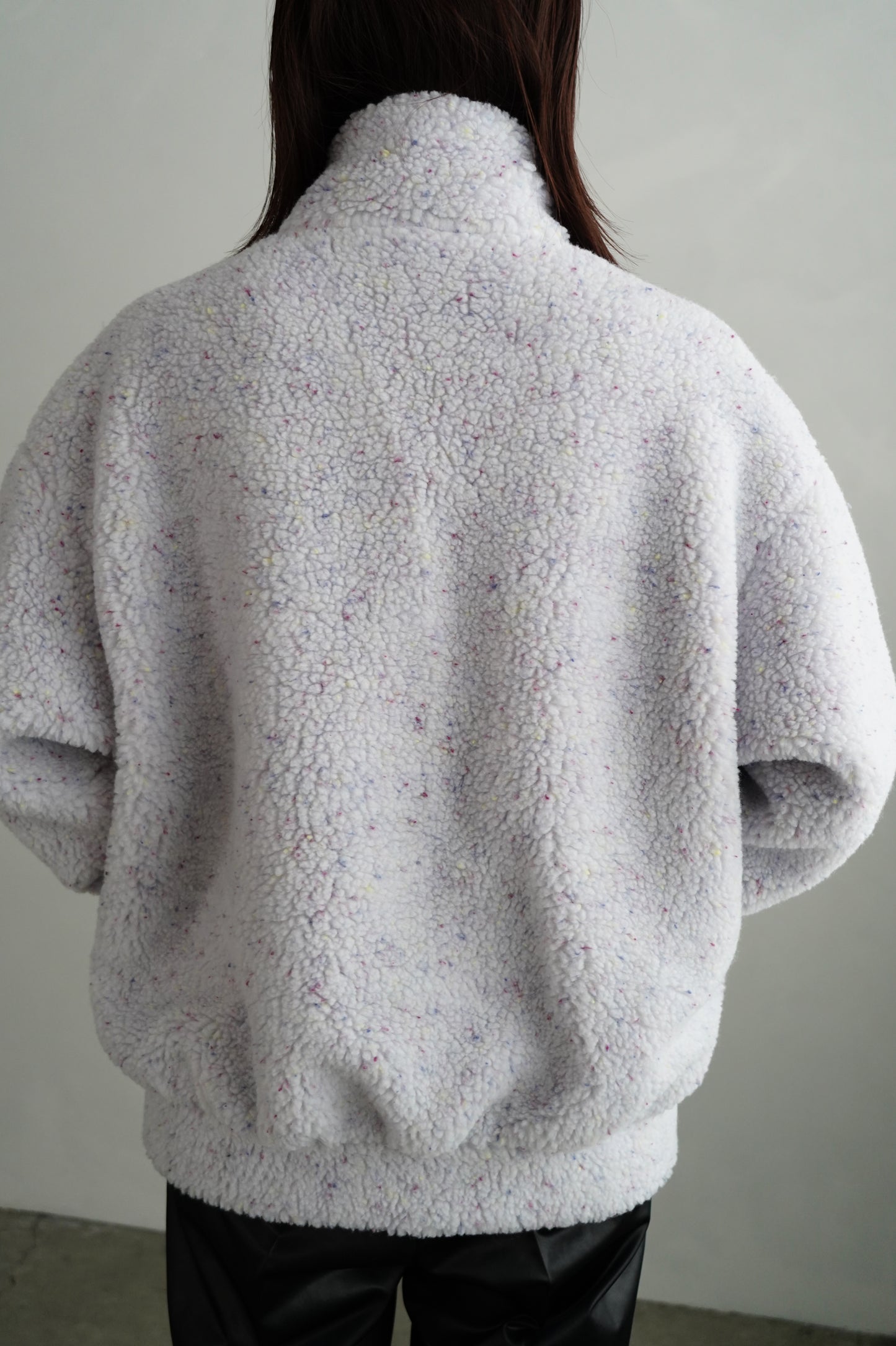 Mix Boa Blouson / LIGHTGRAY-1月26-30日発送-