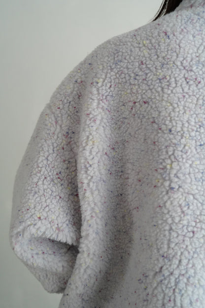 Mix Boa Blouson / LIGHTGRAY-1月26-30日発送-