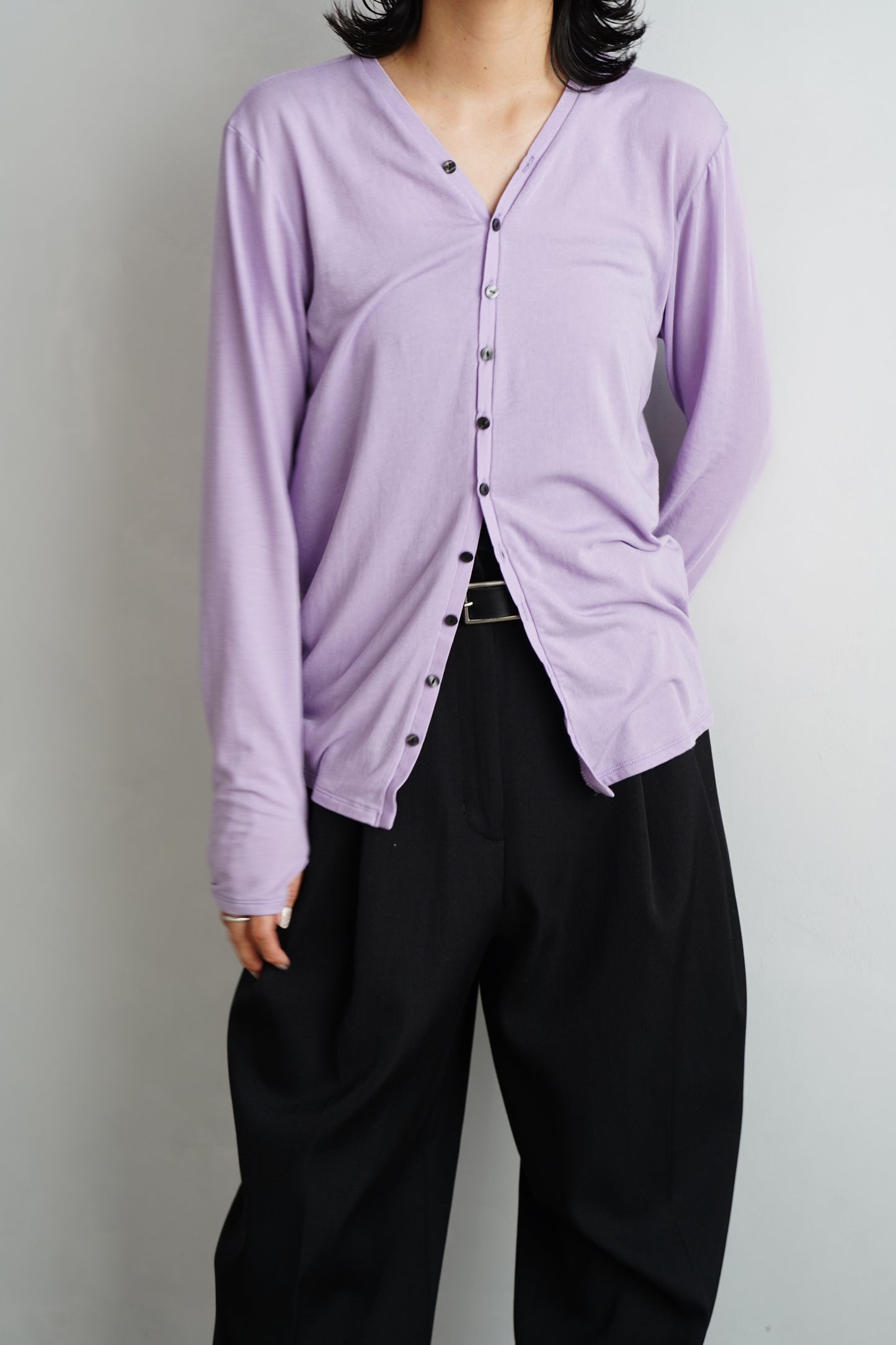 Powdery Cardigan / PURPLE
