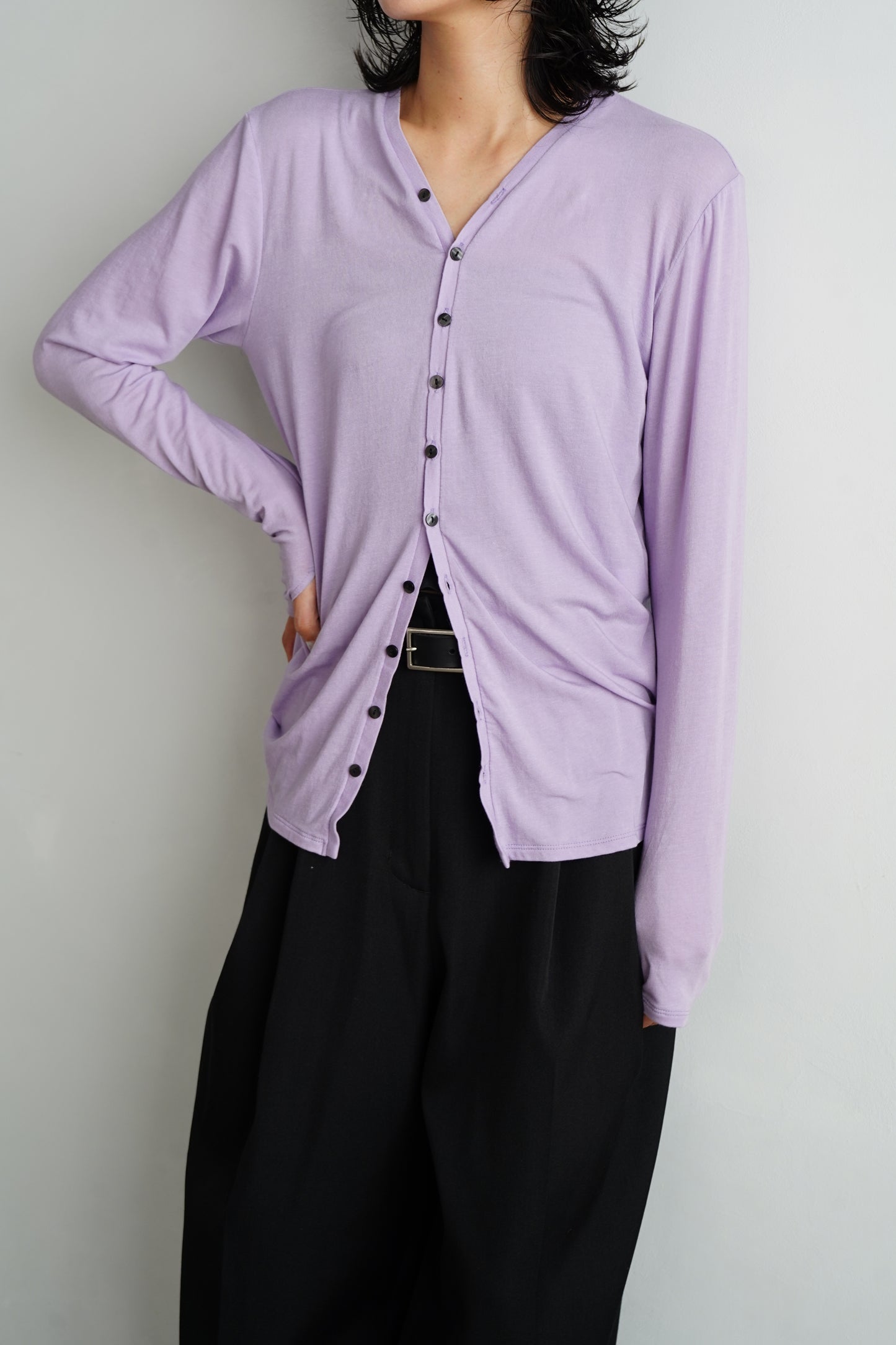 Powdery Cardigan / PURPLE