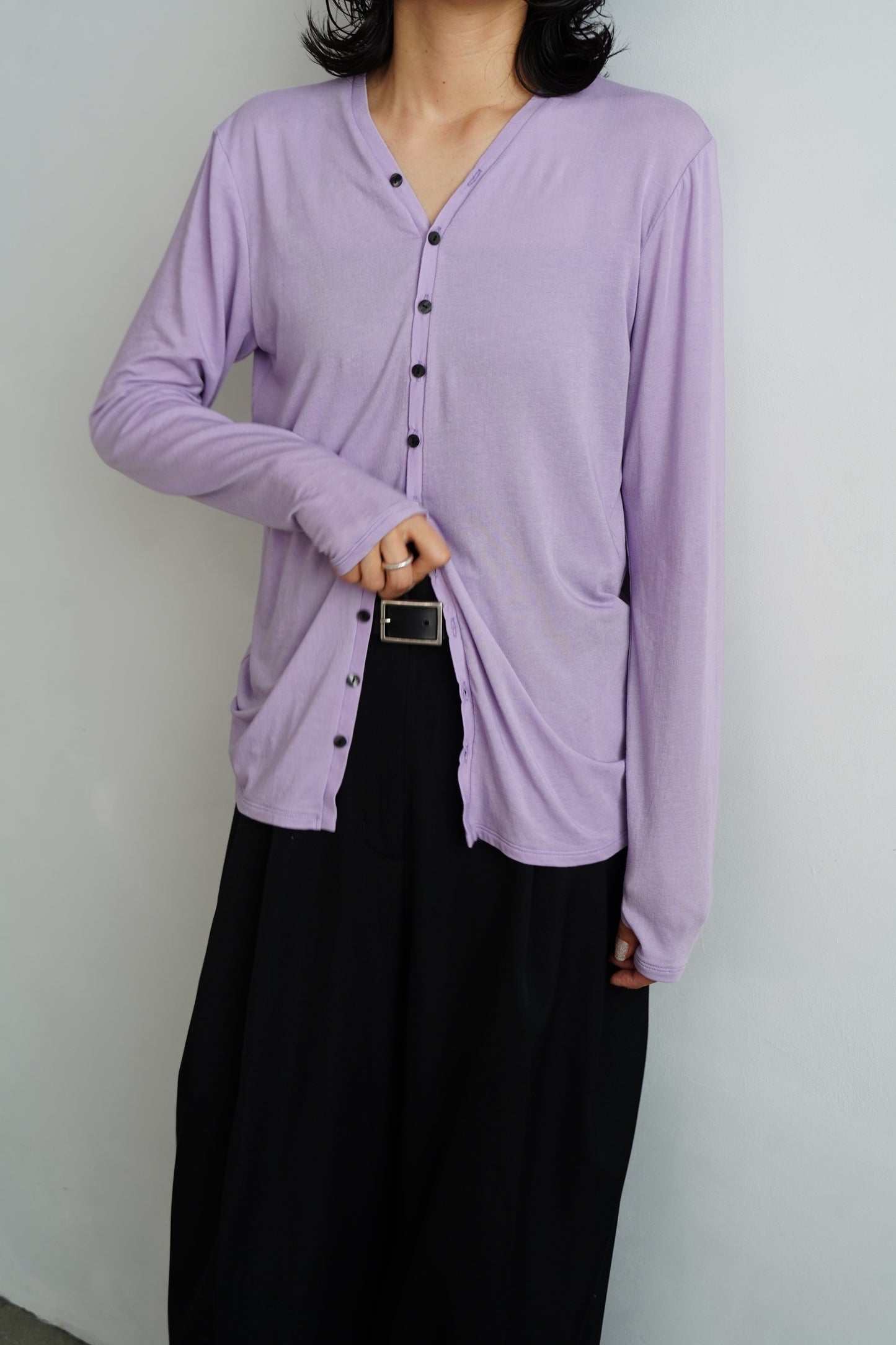 Powdery Cardigan / PURPLE