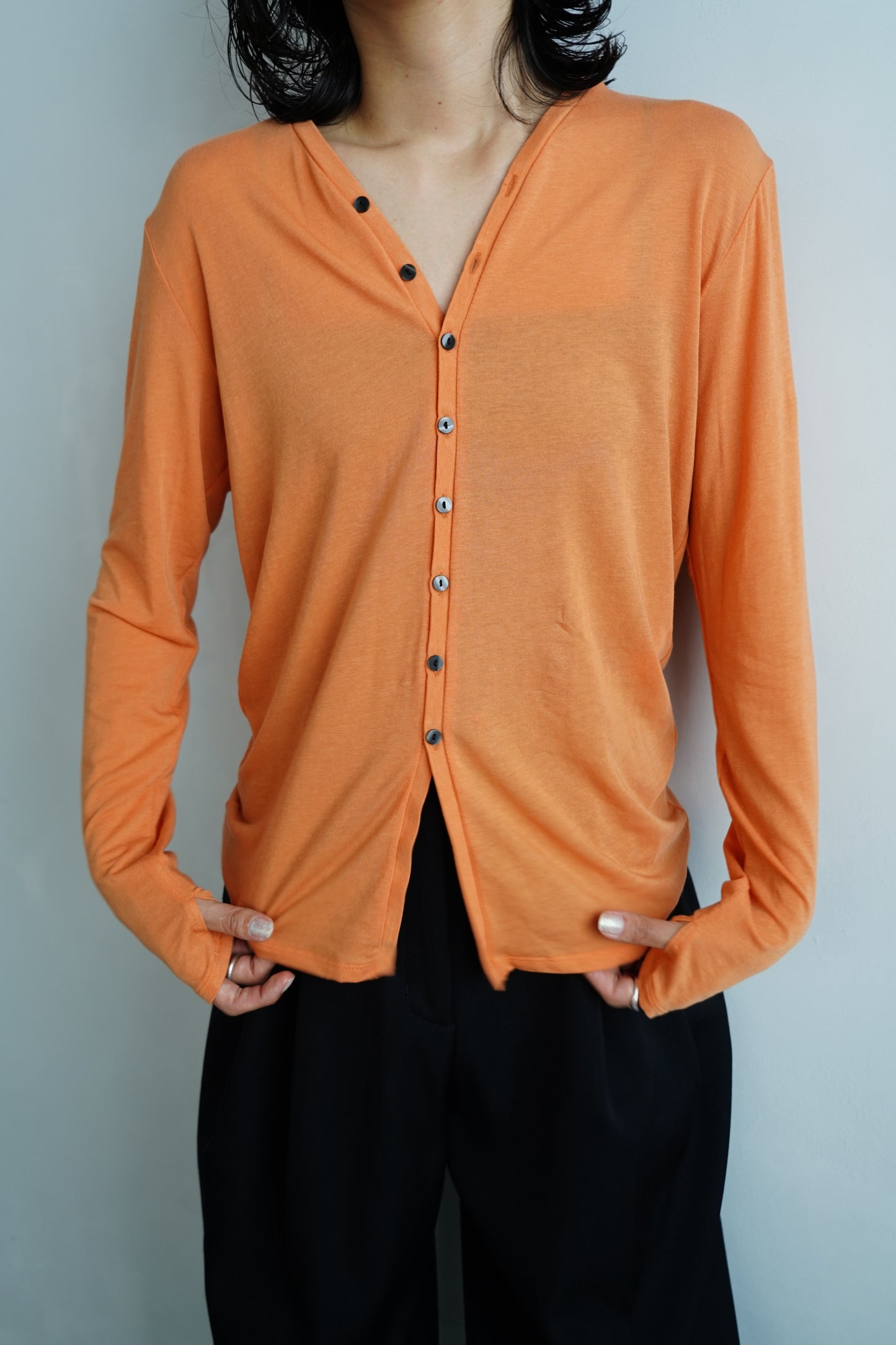 Powdery Cardigan / ORANGE